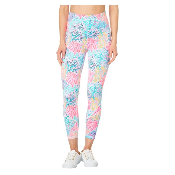 Lilly Pulitzer luxletic weekend high-rise legging multi splash